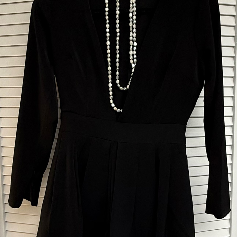 Lovers + Friends Classic Black Romper - Picture 5 of 8
